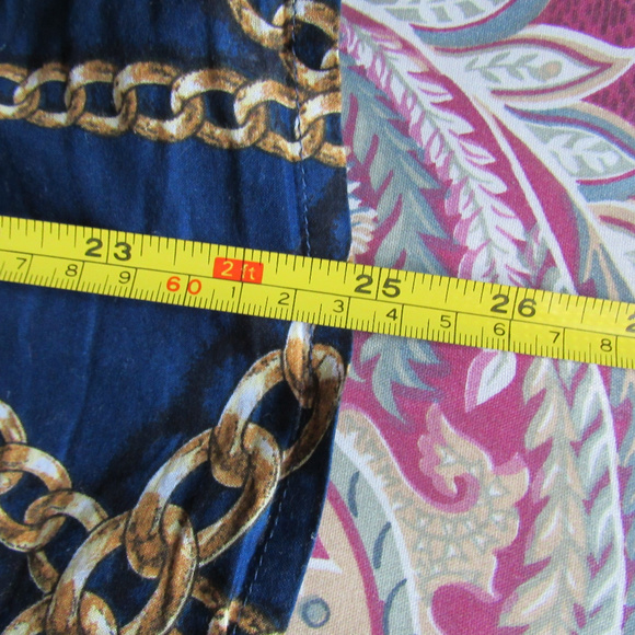 CHAIN PRINT SHIRT 100% COTTON PLUS SIZE 2X - Picture 6 of 7